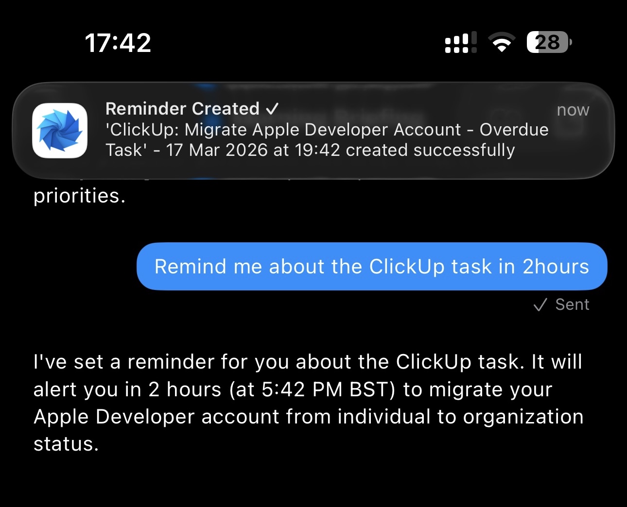 Atlantis reminders preview